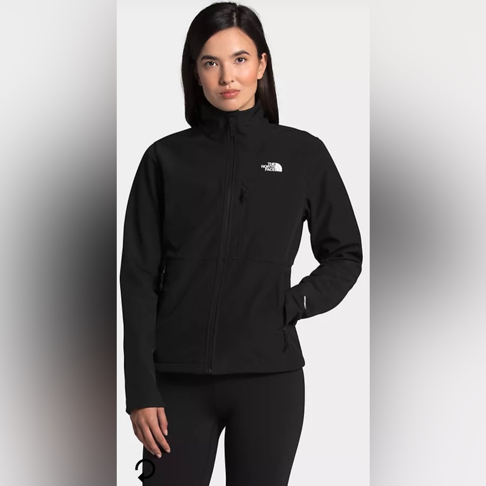 The North Face Apex Bionic Women Black Jacket Size Large